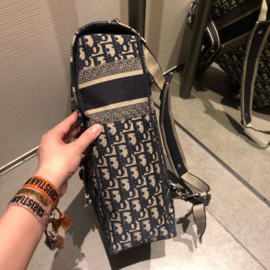 Replica Zaino Christian Dior Obligue nero