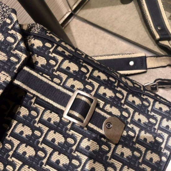 Replica Zaino Christian Dior Obligue nero