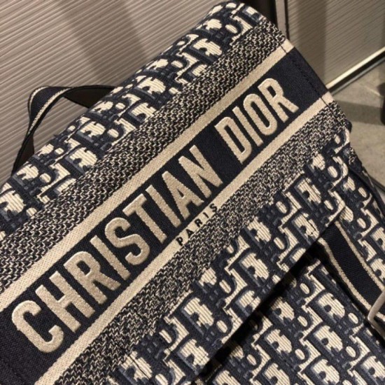 Replica Zaino Christian Dior Obligue nero