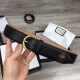 Replica Cinture uomo 4 cm hardware oro