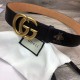 Replica Cinture da uomo con fibbia doppia G fibbia 4 cm
