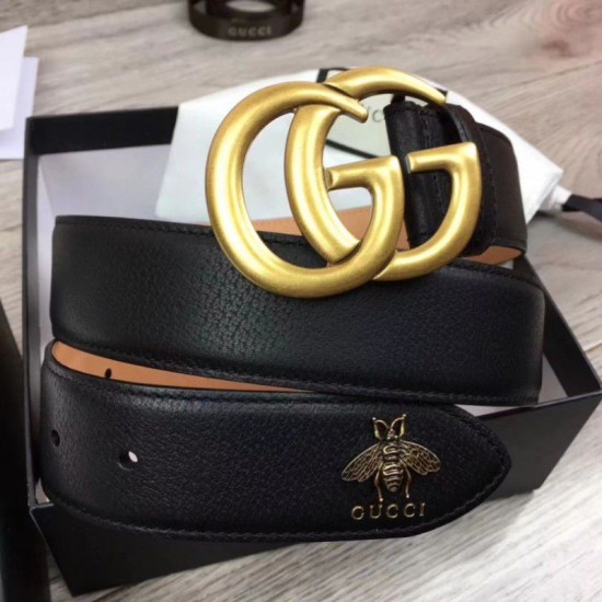 Replica Cinture da uomo con fibbia doppia G fibbia 4 cm