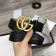 Replica Cinture da uomo con fibbia doppia G fibbia 4 cm