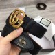 Replica Cinture da uomo con fibbia doppia G fibbia 4 cm