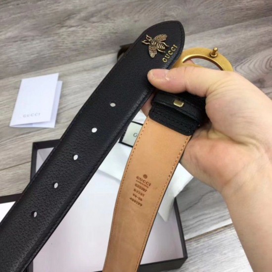 Replica Cinture da uomo con fibbia doppia G fibbia 4 cm