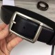 Replica Cinture uomo 4 cm Hardware argento