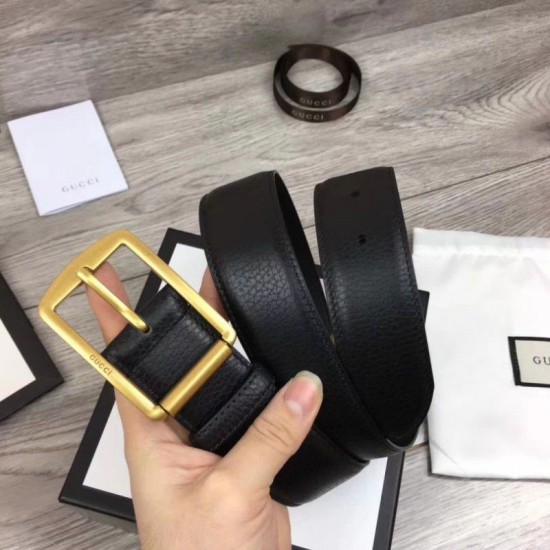 Replica Cinture uomo 4 cm hardware oro Replica Cinture uomo 4 cm hardware oro