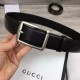 Replica Cinture uomo 4 cm Hardware argento