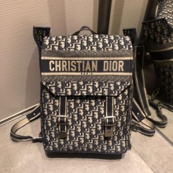 Replica Zaino Christian Dior Obligue nero