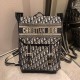 Replica Zaino Christian Dior Obligue nero