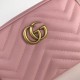 Replica GG Marmont Matelasse Mini Borse 448065 Rosa