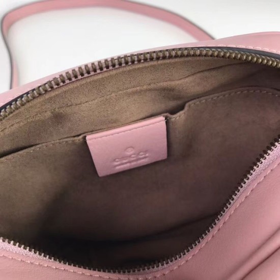 Replica GG Marmont Matelasse Mini Borse 448065 Rosa
