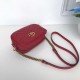 Replica GG Marmont Matelasse Mini Borse 448065 Rosso