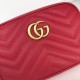 Replica GG Marmont Matelasse Mini Borse 448065 Rosso