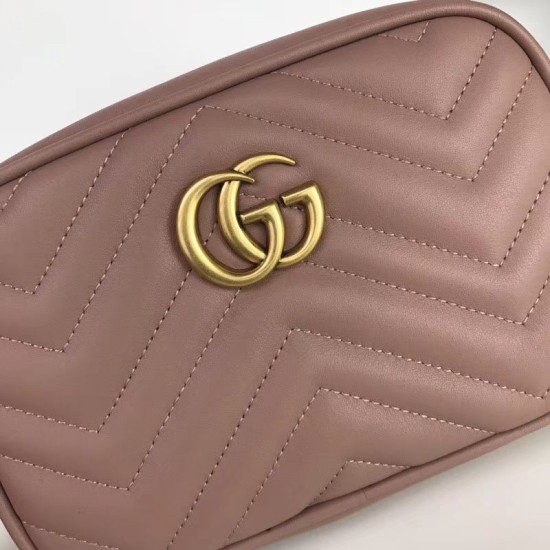 Replica GG Marmont Matelasse Mini Borse 448065 Marrone Replica GG Marmont Matelasse Mini Borse 448065 Marrone