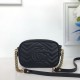 Replica GG Marmont Matelasse Mini Borse 448065 Nero
