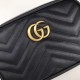 Replica GG Marmont Matelasse Mini Borse 448065 Nero