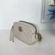 Replica GG Marmont Matelasse Mini Borse 448065 Bianca