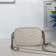 Replica GG Marmont Matelasse Mini Borse 448065 Bianca
