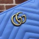 Replica GG Marmont Matelasse Mini Borse 448065 Blu Replica GG Marmont Matelasse Mini Borse 448065 Blu