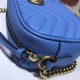 Replica GG Marmont Matelasse Mini Borse 448065 Blu Replica GG Marmont Matelasse Mini Borse 448065 Blu