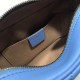 Replica GG Marmont Matelasse Mini Borse 448065 Blu Replica GG Marmont Matelasse Mini Borse 448065 Blu