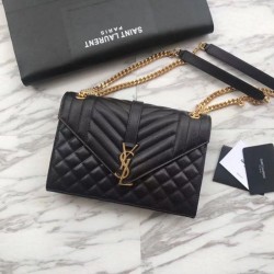 Replica Busta media YSL Saint Laurent Busta dorata