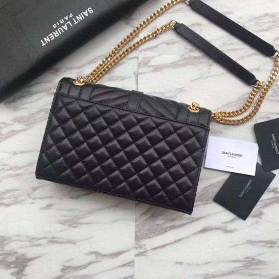 Replica Busta media YSL Saint Laurent Busta dorata
