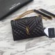 Replica Busta media YSL Saint Laurent Busta dorata