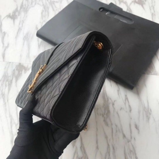 Replica Busta media YSL Saint Laurent Busta dorata