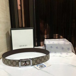 Replica Cinture Bee Brown Silver
