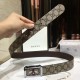 Replica Cinture Bee Brown Silver