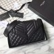 Replica YSL Saint Laurent Busta media per buste nera