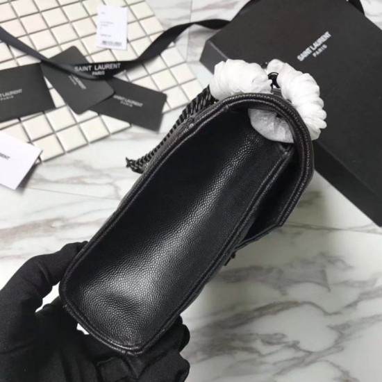Replica YSL Saint Laurent Busta media per buste nera