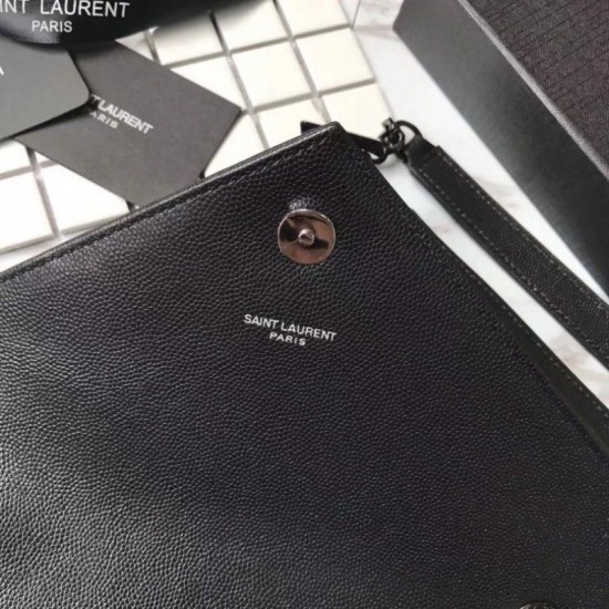 Replica YSL Saint Laurent Busta media per buste nera