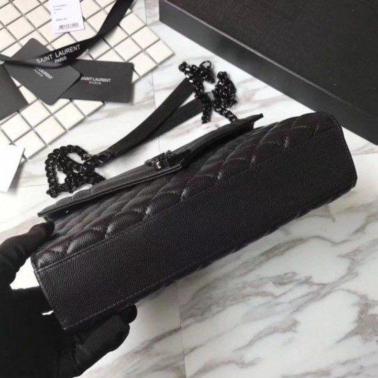 Replica YSL Saint Laurent Busta media per buste nera