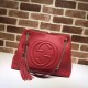 Replica Borse Soho Hobo Rosso 308982