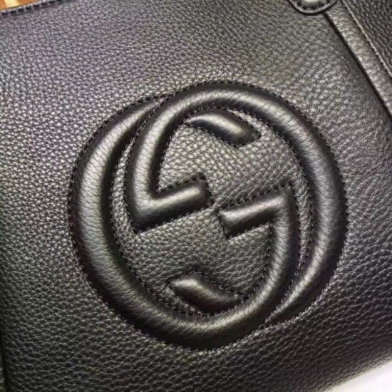 Replica Soho Borsa con manico nero 369176