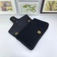 Replica Borsa a Tracolla GG Marmont Media 443496 Nero