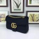 Replica Borsa a Tracolla GG Marmont Media 443496 Nero