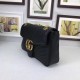 Replica Borse A Tracolla GG Marmont Medium Matelassé 443496 Nero