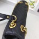 Replica Borse A Tracolla GG Marmont Medium Matelassé 443496 Nero