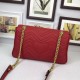 Replica Borse A Tracolla GG Marmont Medium Matelassé 443496 Rosso