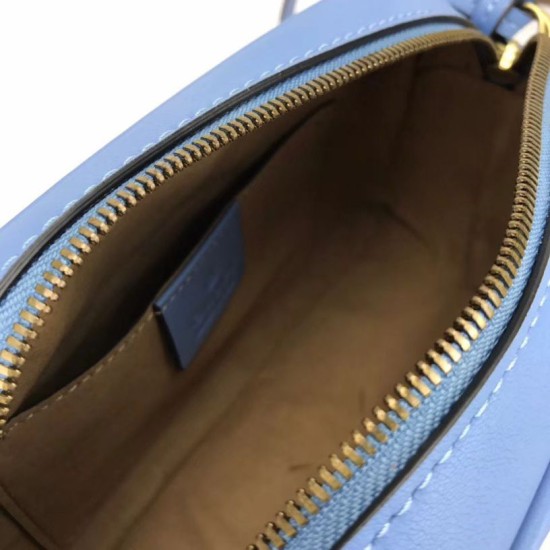 Replica Borsa a tracolla GG Marmont Matelasse 447632 Blu