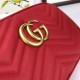 Replica Borsa a tracolla GG Marmont Matelasse 447632 Rosso