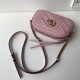 Replica Borsa a tracolla GG Marmont Matelasse 447632 Rosa