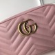 Replica Borsa a tracolla GG Marmont Matelasse 447632 Rosa