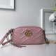 Replica Borsa a tracolla GG Marmont Matelasse 447632 Rosa