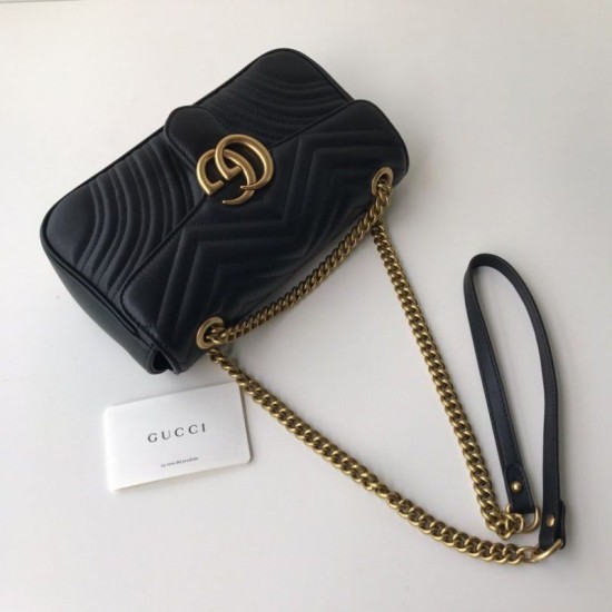Replica Borse Marmont Matelasse Mini 443497 Nero