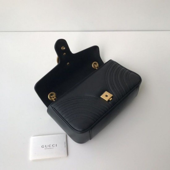 Replica Borse Marmont Matelasse Mini 443497 Nero
